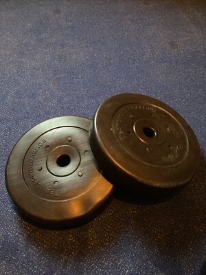 2x15kg hantelscheiben 6,5cm breit