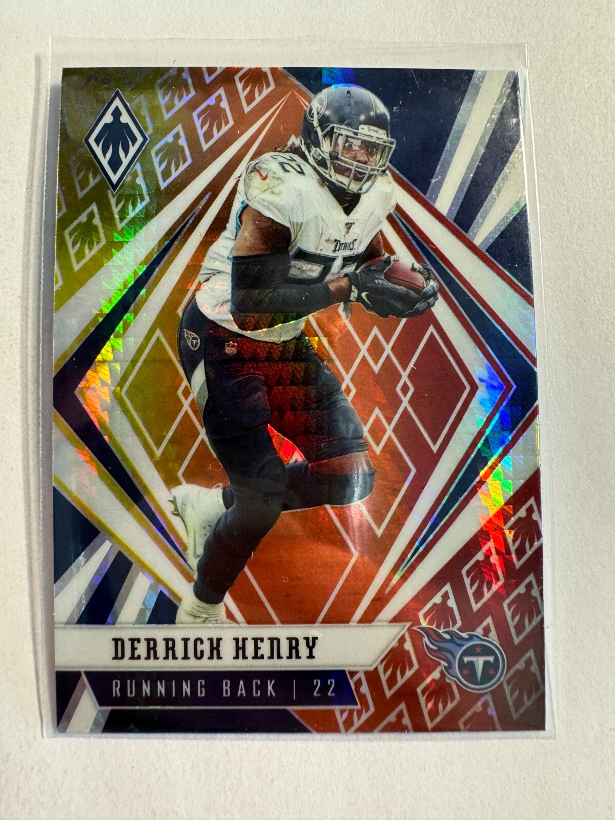 K138,888 - 2020 Panini Phoenix Fire Burst #56 Derrick Henry