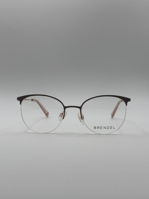 Brendel Braun Oval Brille Gestell
