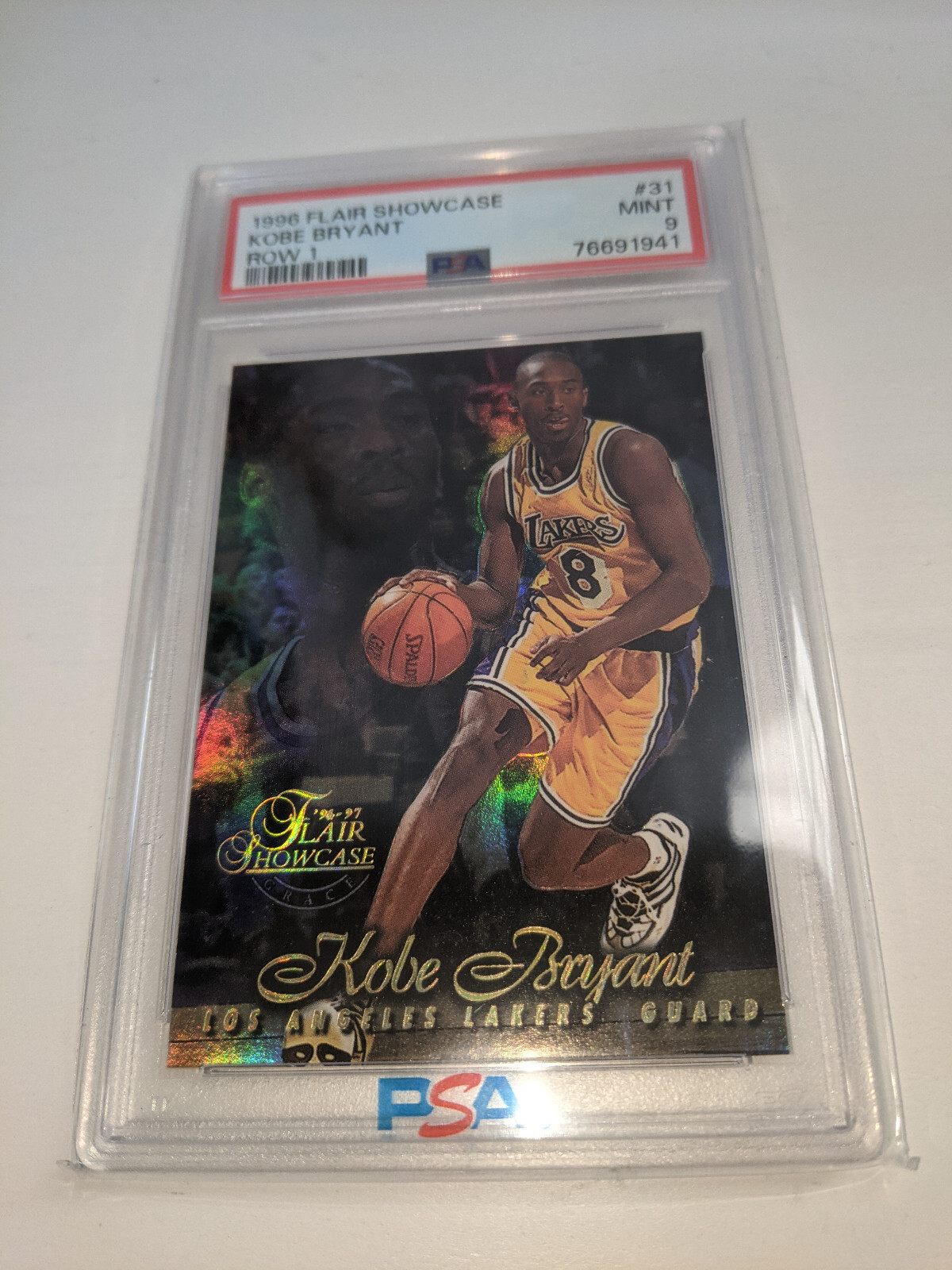 97-98 frair showcase Kobe Bryant Row1〜3 1997-98 Flair Showcase Row 1 Kobe Bryant BGS 9 MINT! | eBay