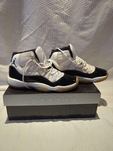 Air Jordan 11 Retro SZ 6.5Y white/black- dark concord Air Retro xi