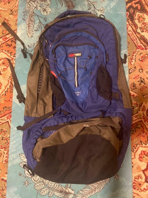 black wolf 90l backpack