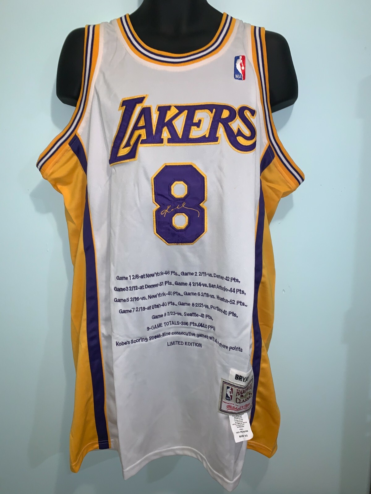 kobe bryant 4t jersey