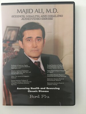 Majid Ali MD, Bird Flu- DVD- RARE- Ships Fast Same Day!