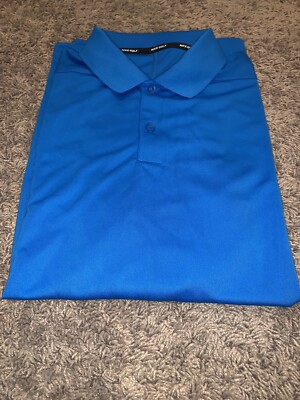 NEW Men s Blue Nike Dry Golf Polo Shirt Size SMALL Dri-Fit MSRP $55