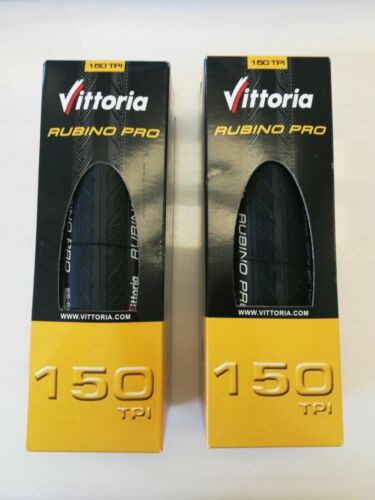 2 Pack - Vittoria Rubino Pro III Folding Bike Tires 700x25 (New 2 Tires)