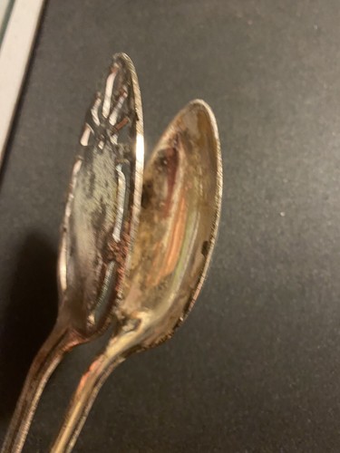 50〜60s silver spoon vintage バングル ANTIQUE/VINTAGE Oxford Silver Plate Co. Pat Jan 25 10