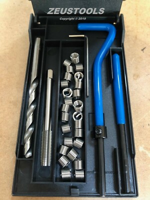 UNC UNF THREAD REPAIR INSERT KIT 12 3/16 1/4 5/16 3/8 1/2 5/8 3/4 HELICOIL SAE
