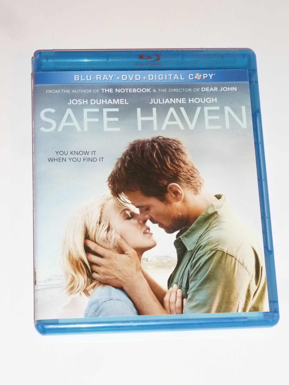Safe Haven Blu-Ray & DVD movie romantic thriller Nicholas