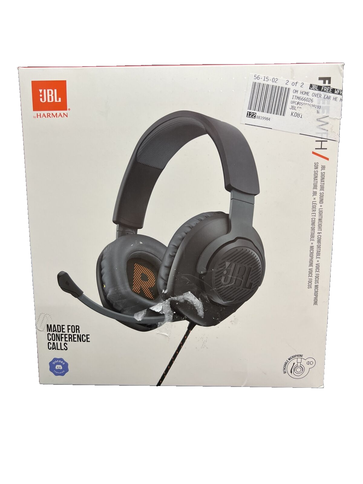 Jbl free microphone sale