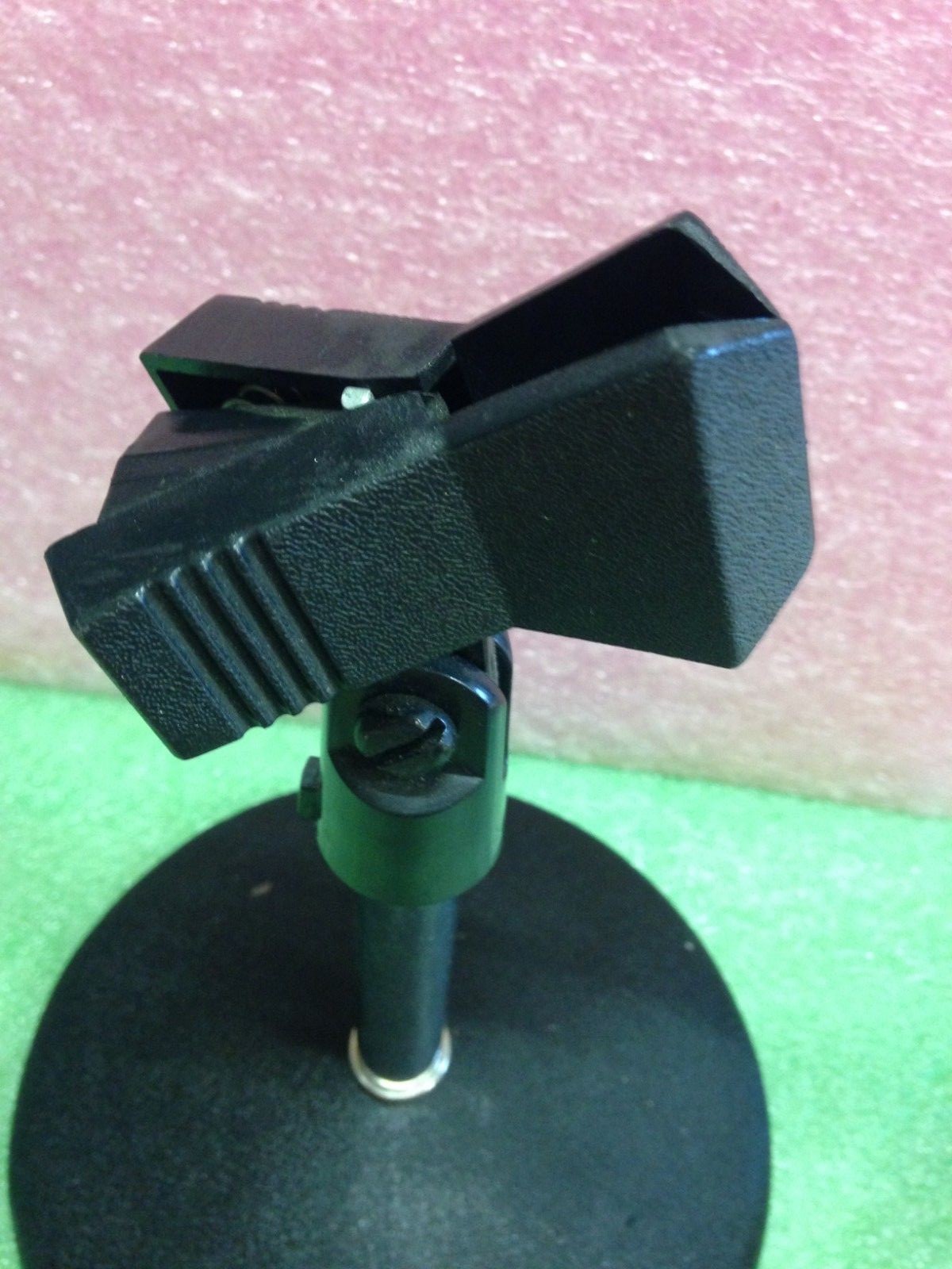 Table top Microphone Base Clamp Clip Stand     *37