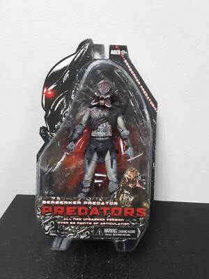 NECA Berserker Predator Predators unmasked 7'' Authentic RARE