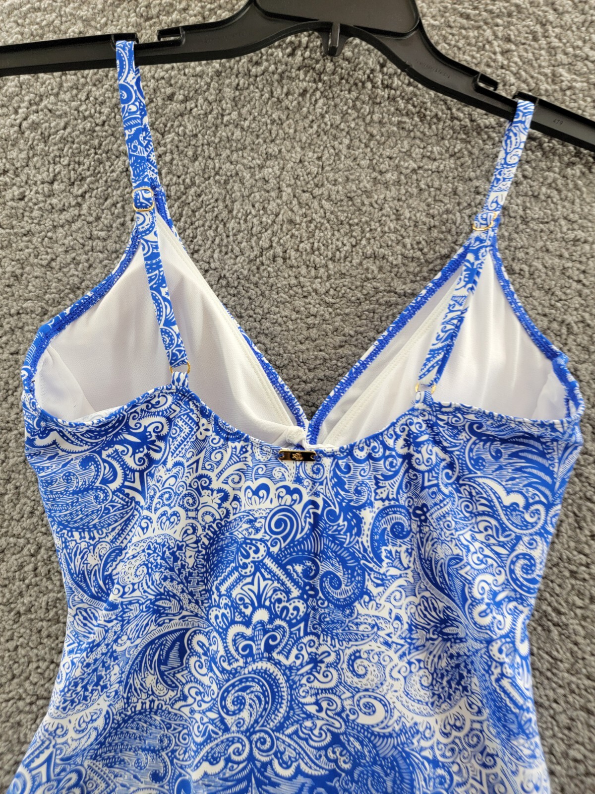 Ralph Lauren Artisanal Woodblock Surplice Camikini Top Ralph Lauren Artisanal Woodblock Surplice Camikini Top