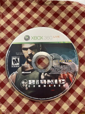 Bionic Commando Microsoft Xbox 360 Video Game Disc Only Tested Working