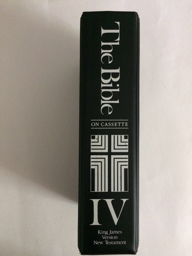 The Bible On Audio Cassette New Testament King James Version KJV Hosanna Vol. IV
