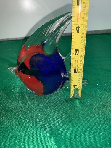 HAND BLOWN GLASS ART FIGURINE SEA WATER FISH COLLECTION