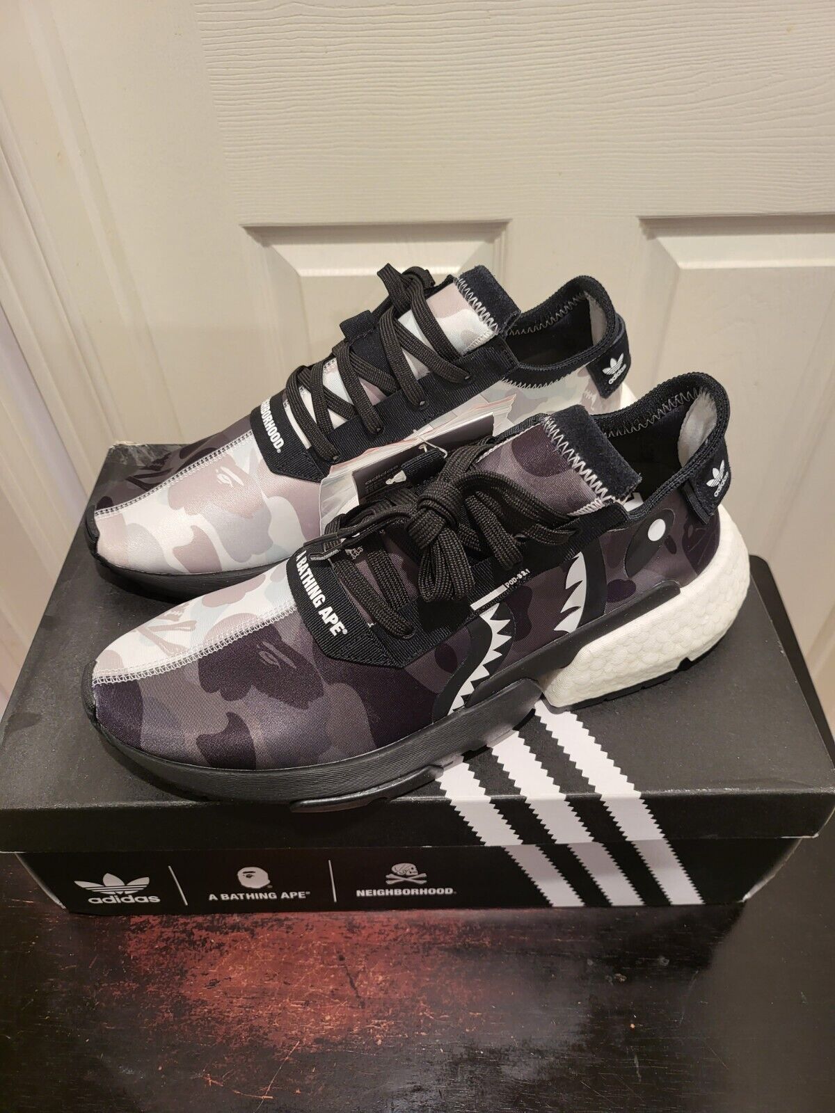 BAPE X NEIGHBORHOOD Adidas POD S3.1 Style EE9431 Size US9 BAPE X NEIGHBORHOOD Adidas POD S3.1 Style EE9431 Size US9