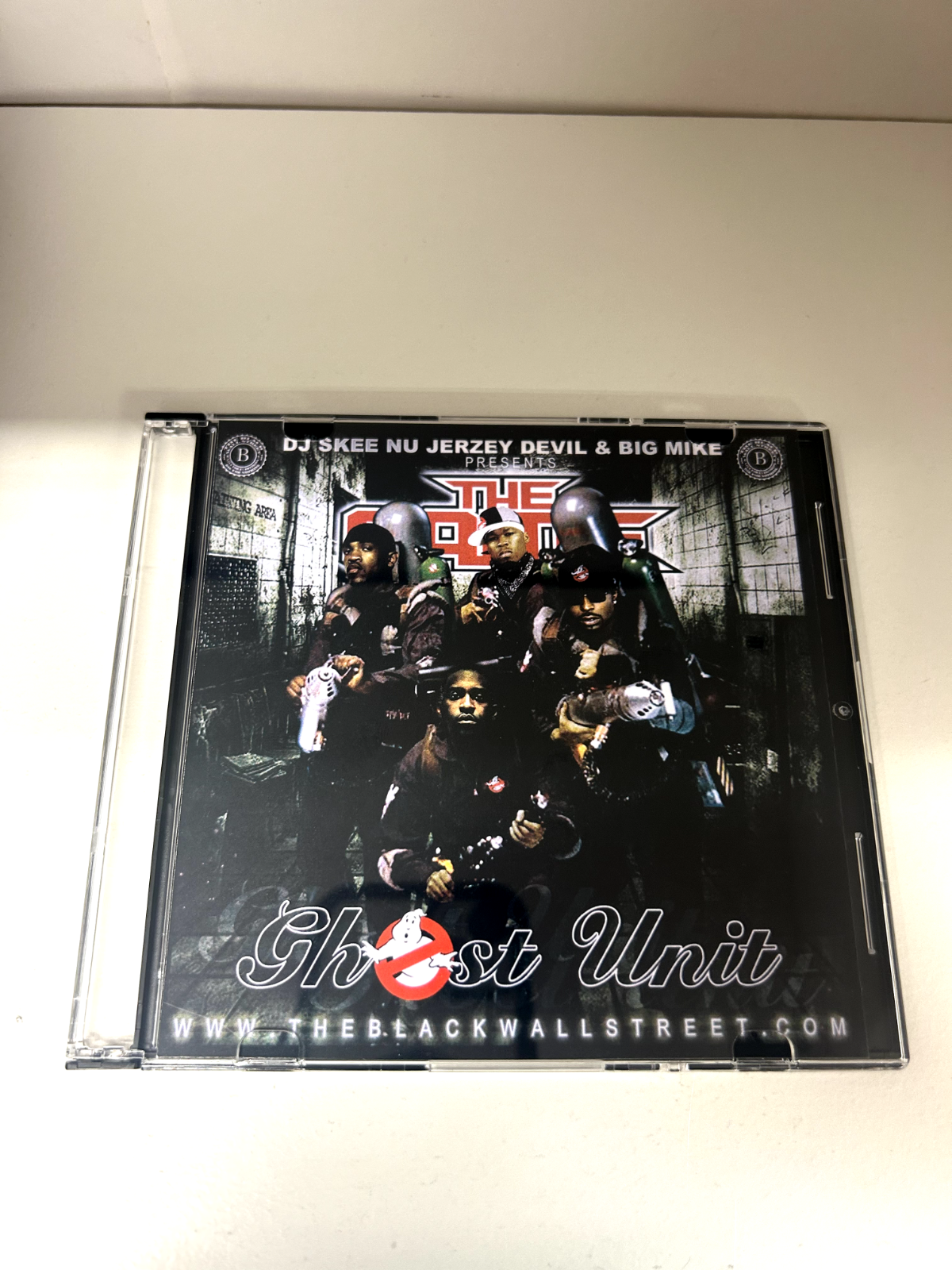 RARE THE GAME BLACK WALL STREET GHOST UNIT DJ SKEE NJ DEVIL