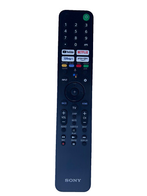 Genuine Sony TV Remote RMF-TX520U Voice Control  Black