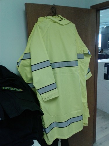 Blauer 26976-1 - B.DRY ALL PURPOSE RAINCOAT COLOR: HI-VIS YELLOW (Size: Large)