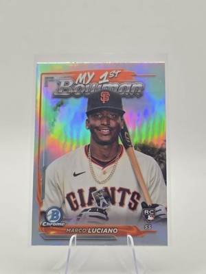 2024 Bowman Chrome - My 1st Bowman Marco Luciano #M1B-27 (RC)