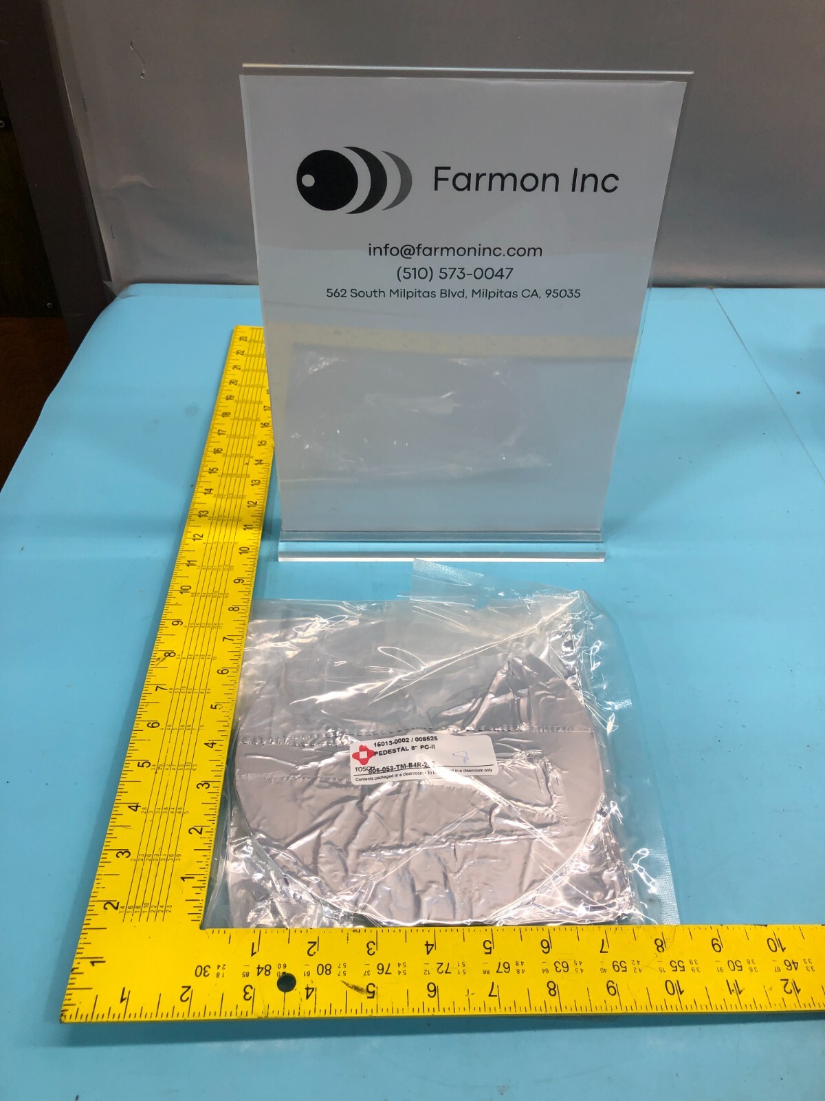 TOSOH 805-053-TM-B4R-286 PEDESTAL 8" PC-II, 167533