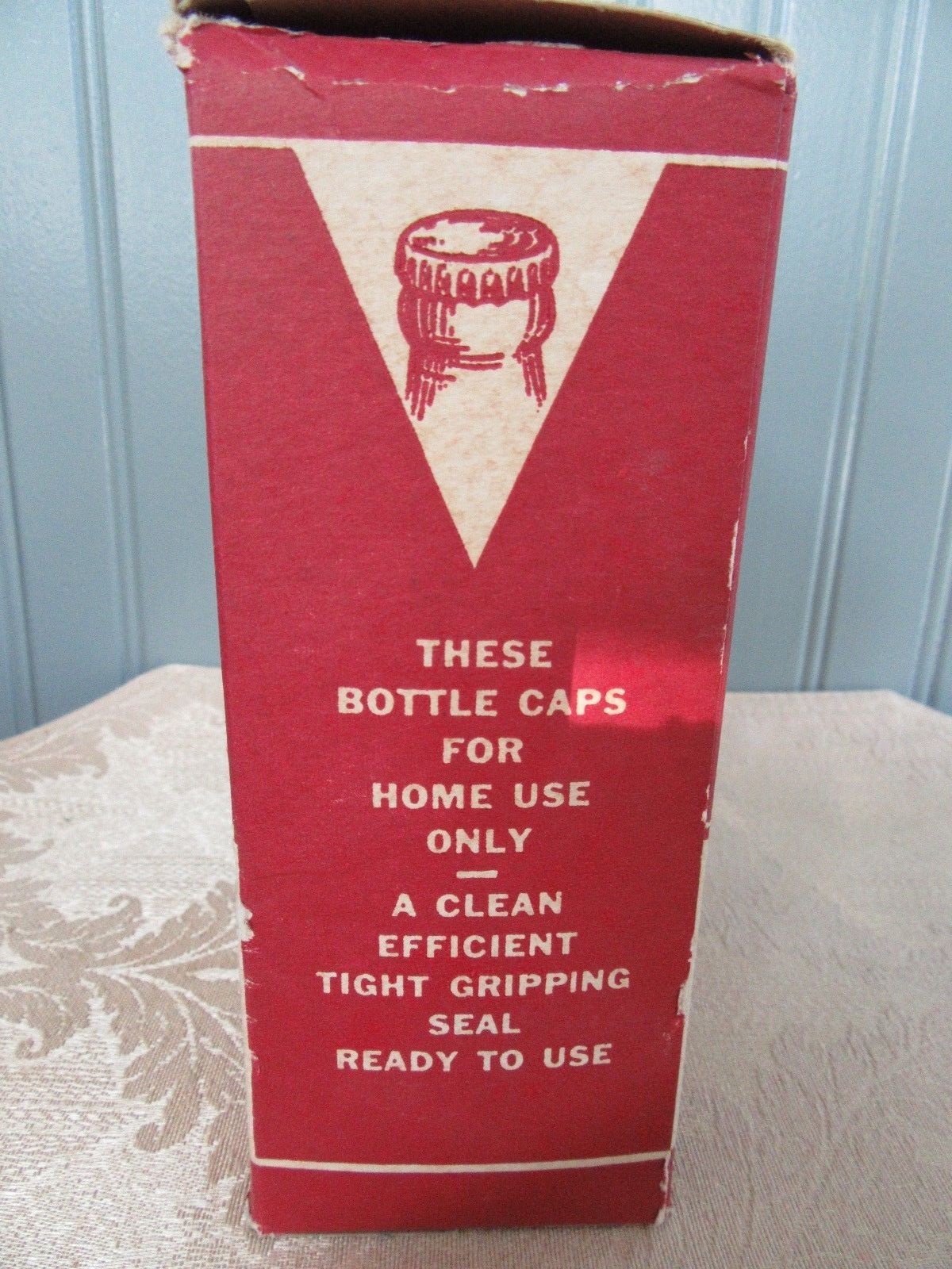 Vintage 155 Unused Gold Bond Bottle Caps in Original One Gross Box