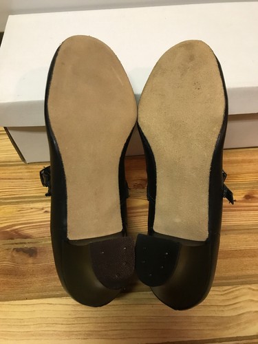 Women's Size 4 M Square Dance Shoes, Promenaders, Black