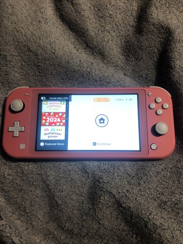 Nintendo Switch Lite Coral Pink Console Only Region Free 1 Nintendo Switch Lite Coral Pink Console Only Region Free 1