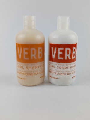 2 PACK VERB CURL SHAMPOO & CURL CONDITIONER SOFTEN, DETANGLE, DEFINE & HYDRATE