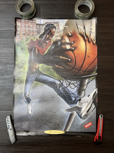 お見逃し無く】THE ORIGHN Levi's販促用特大ポスター