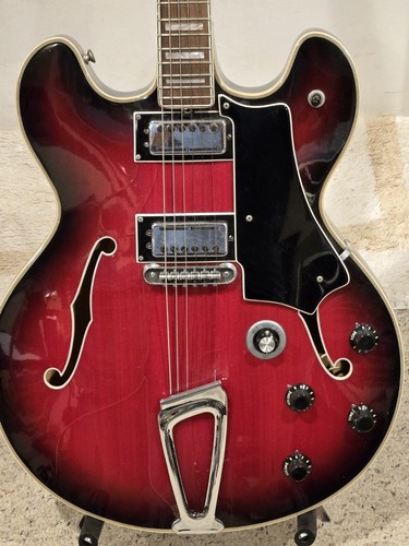 Italian Made Hollowbody Welson Wurlitzer 1969 Similar To Burns | eBay
