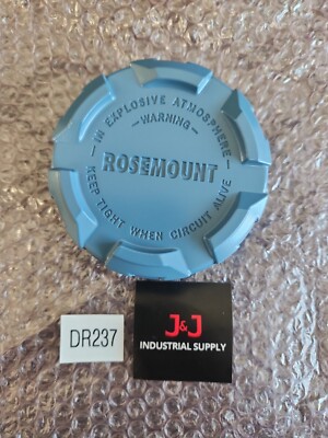   Rosemount 01153-0381-0001 Bevelled Electronics Cover End   SHIP+WARRANTY
