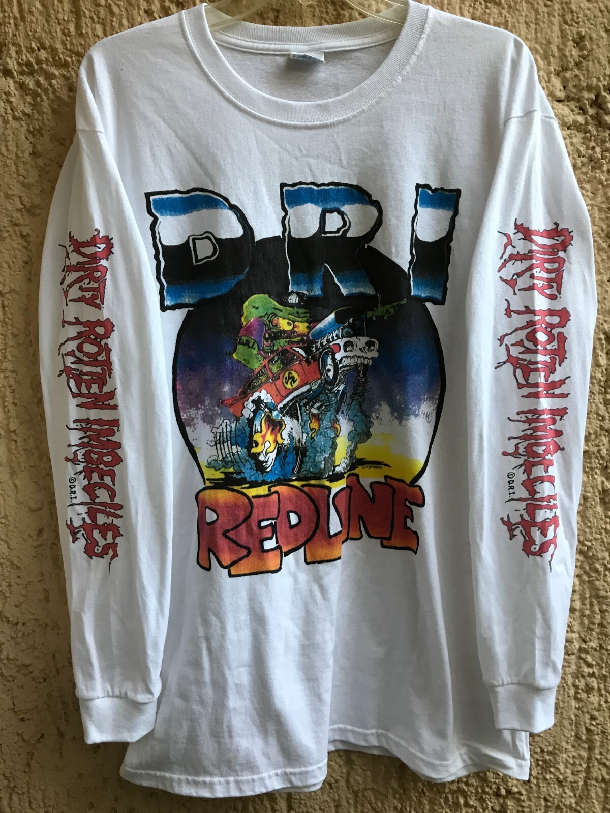 D.R.I. Long sleeve L shirt Devastation Demolition hammer