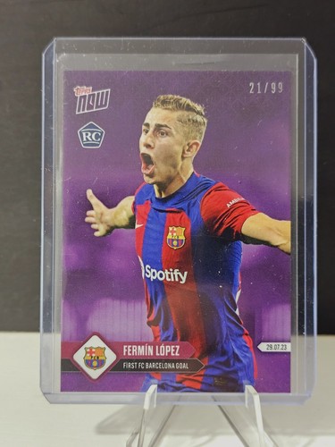 Fermin Lopez 21/99- Rookie Card - First FC Barcelona goal