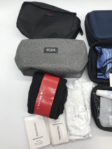 Nice Mixed Lot TUMI Toiletry Travel Bag Kits