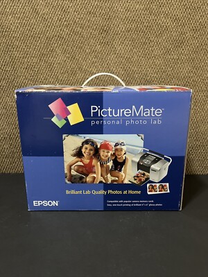 Epson PictureMate Personal Photo Lab printer Photo Printer. USB Port For Phone
