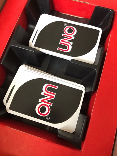 Mattel Deluxe UNO Edition Card Game Vintage 1993 Retro Family Party