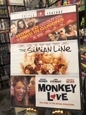 How to Go Out on a Date in Queens / The Simian Line / Monkey Love (2-DVDS) NEW!