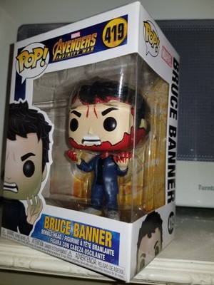 Action Figures Hulk Funko Pop Marvel Avengers Infinity War Bruce Banner Com
