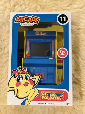 Midway Arcade Classics MS PAC-MAN (#11) Mini Arcade Handheld Retro Video Game 