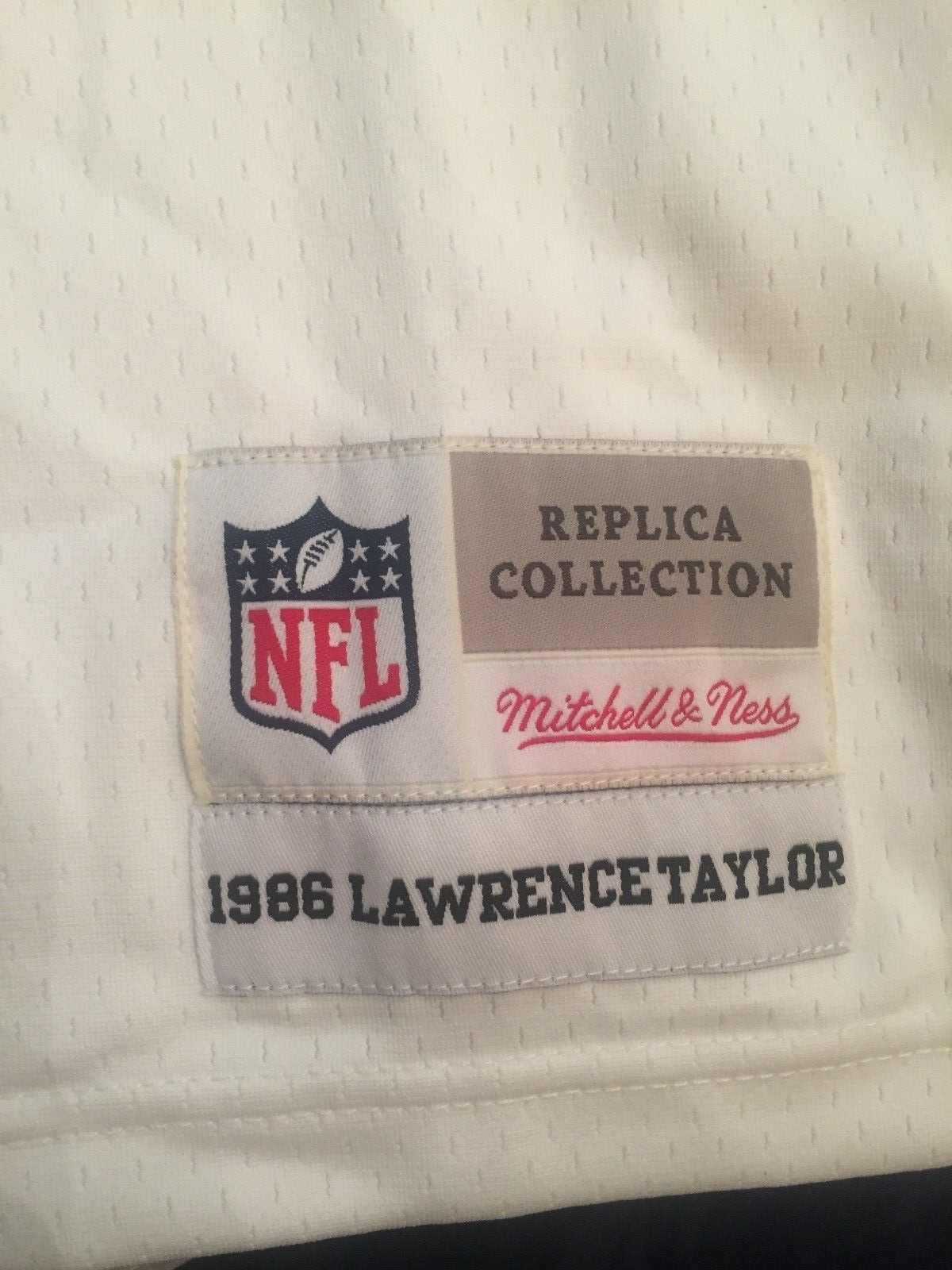 Lawrence Taylor NY Giants Autographed Mitchell & Ness Replica Jersey - Fanatics