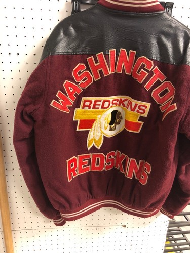 Vintage Washington Redskins Jacket Mens Size L Rare!