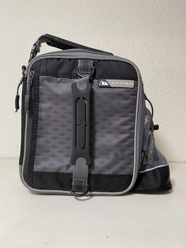 AZ Pro High Performance Insulated Dual Compartment Lunch Pack Cooler Black Gray