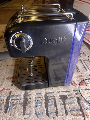 Dualit Espress-Auto Tea & Coffee Machine Black & Silver DCM3T