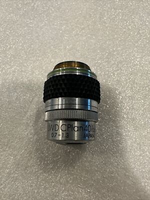 OLYMPUS JAPAN OBJECTIVE LWD CPLAN 40X LONG WORK MICROSCOPE
