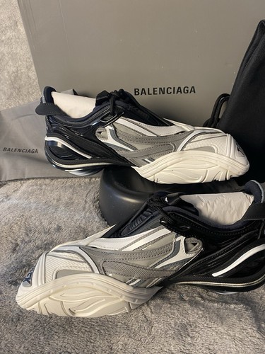 Pre-owned Balenciaga Tyrex Bicolor Sneakers Black /white Womens Size Eu 37/ Us 6.5 W