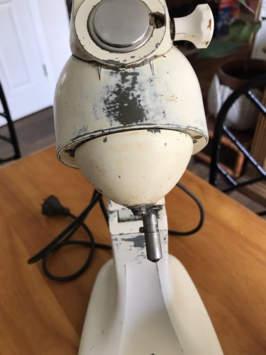 Vintage Kitchenaid C-3 Mixer Hobart Mfg w RARE Aluminum Bowl And Beater. Working