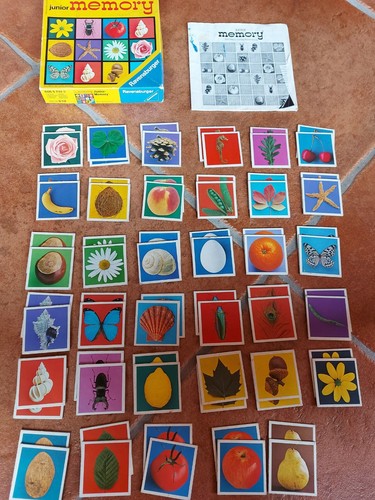 Ravensburger Junior Memory Gedächtnis Spiel Kinder