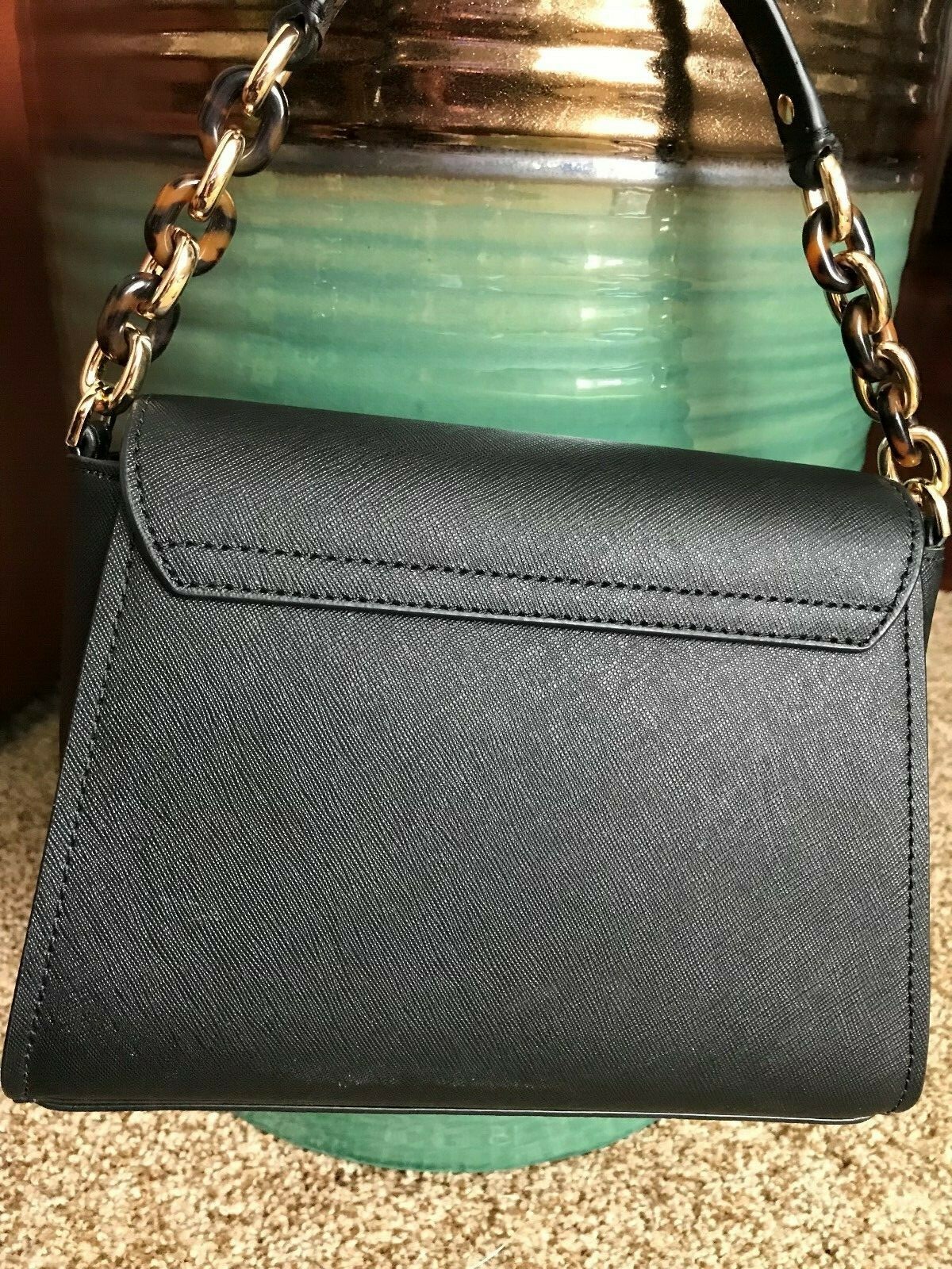 Michael Kors Sofia Small East West Satchel Crossbody Black - Brand New